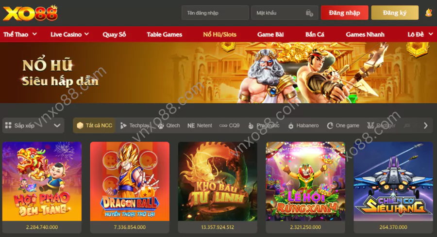 Slot game nổ hũ đồ hoạ đỉnh cao